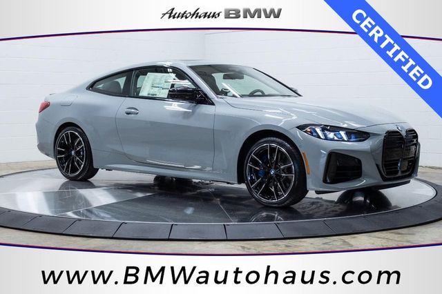 Gray (Brooklyn Grey Metallic) 2026 BMW 4 Series Coupe All-Wheel Drive 8-Speed Automatic