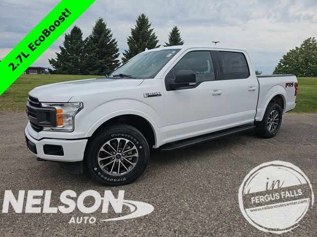 Oxford White 2018 Ford F-150 XLT SuperCrew 4WD Pickup Truck Four-Wheel Drive Automatic