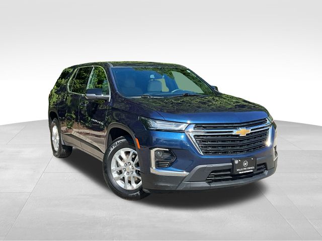 Northsky Blue Metallic 2022 Chevrolet Traverse SUV / Crossover Front-Wheel Drive 9-Speed Automatic