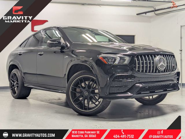 Black 2022 Mercedes-Benz GLE AMG GLE 53 Coupe 4MATIC+ Coupe All-Wheel Drive 9-Speed Automatic