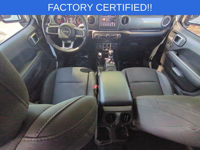 Used 2021 White Jeep Unlimited Sahara image 30