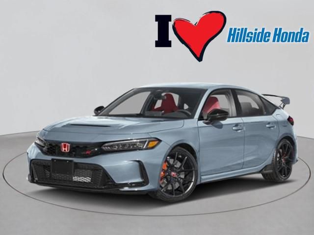 Sonic Gray Pearl 2026 Honda Civic Type R Hatchback Front-Wheel Drive 6-Speed Manual