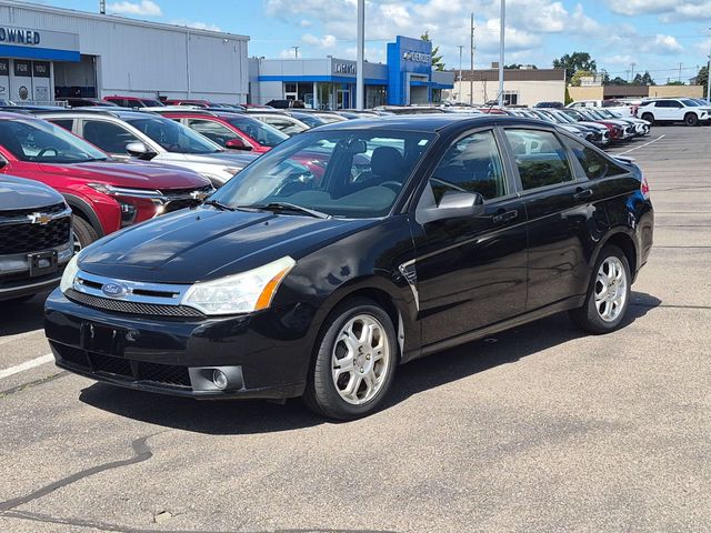 2008 Ford Focus Sedan Front-Wheel Drive 4-Speed Automatic
