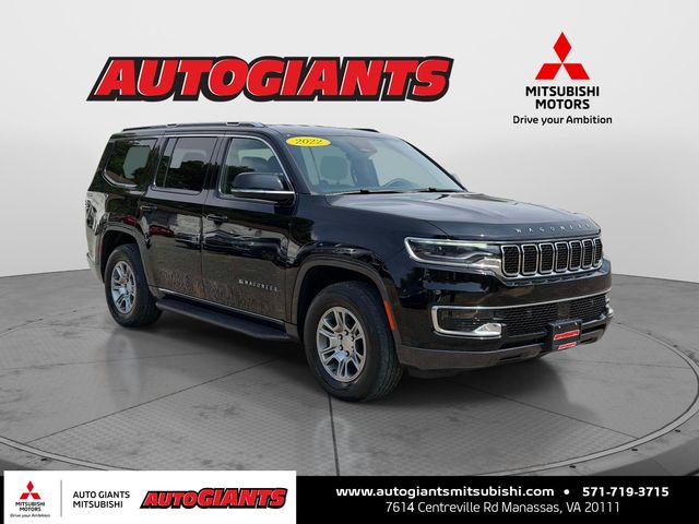 Diamond Black Crystal Pearlcoat 2022 Jeep Wagoneer SUV / Crossover Four-Wheel Drive 8-Speed Automatic