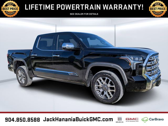 Midnight Black Metallic 2024 Toyota Tundra Pickup Truck Four-Wheel Drive Automatic