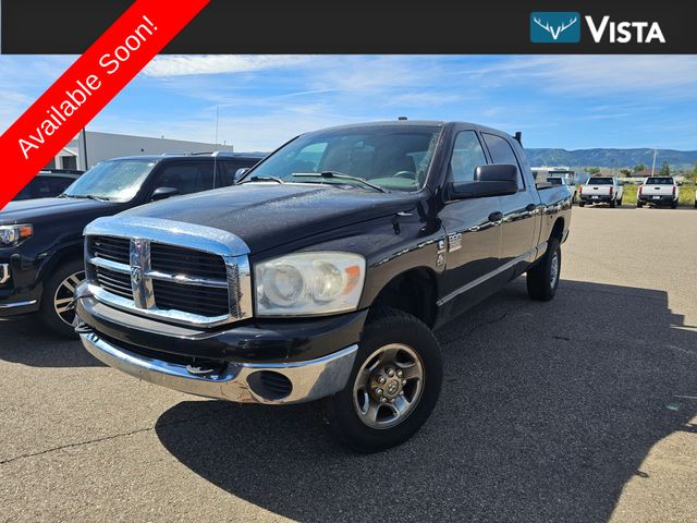 Brilliant Black Crystal Pearl 2007 Dodge RAM 2500 Pickup Truck Four-Wheel Drive 6-Speed Manual