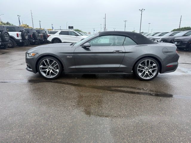2017 Magnetic Metallic Ford Mustang GT Premium RWD Convertible