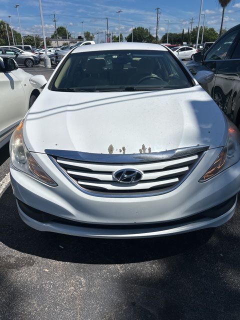 2014 Pearl White Hyundai Sonata GLS FWD Sedan