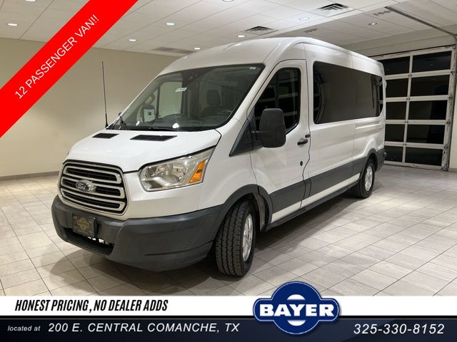 2018 Ford Transit Passenger 350 XLT Medium Roof LWB RWD with Sliding Passenger-Side Door