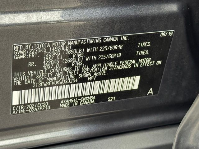 Used 2019 Toyota RAV4 Hybrid SUV