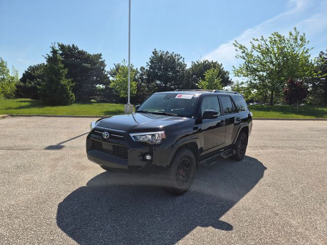 Midnight Black Metallic 2024 Toyota 4Runner SR5 Premium 4WD SUV / Crossover Four-Wheel Drive 5-Speed Automatic