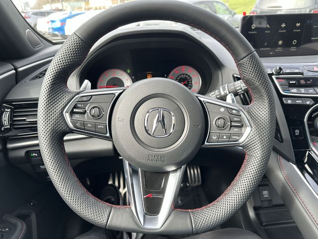 2026 Acura RDX A-Spec Package White at Spitzer Acura