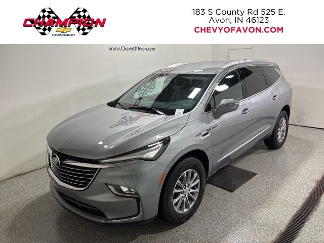 Moonstone Gray Metallic 2024 Buick Enclave Essence FWD SUV / Crossover Front-Wheel Drive 9-Speed Automatic