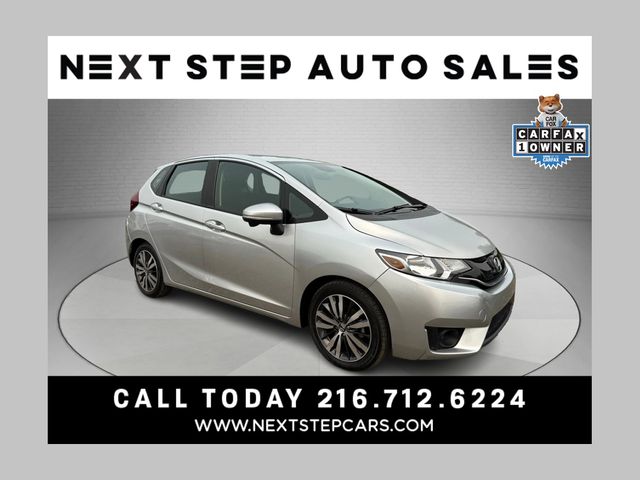 Alabaster Silver Metallic 2015 Honda Fit Hatchback Front-Wheel Drive Continuously Variable Transmission