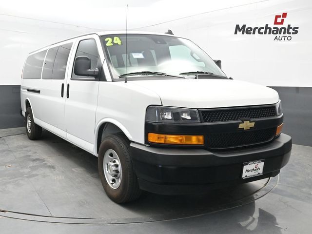 Summit White 2024 Chevrolet Express Van Rear-Wheel Drive 8-Speed Automatic Overdrive