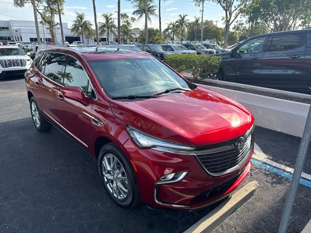 Cherry Red 2022 Buick Enclave SUV / Crossover Front-Wheel Drive 9-Speed Automatic