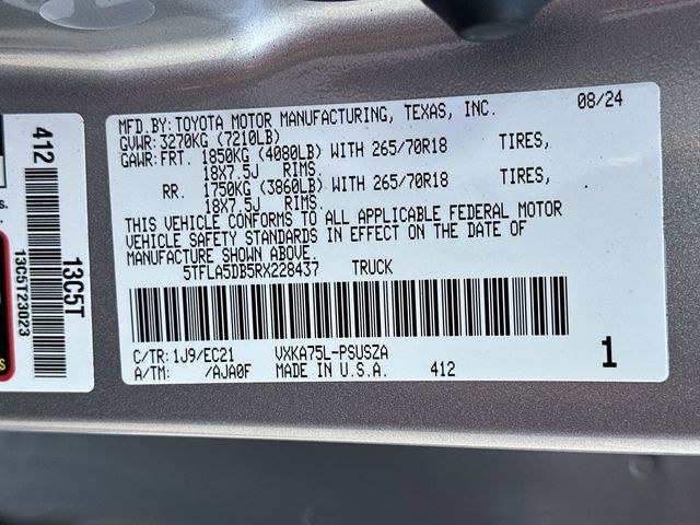 2024 Toyota Tundra SR5 28