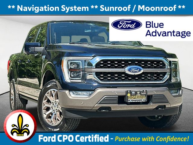 Stone Gray Metallic 2023 Ford F-150 King Ranch SuperCrew 4WD Pickup Truck Four-Wheel Drive Automatic