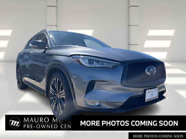 Gray (Graphite Shadow) 2022 INFINITI QX50 Luxe AWD SUV / Crossover All-Wheel Drive Continuously Variable Transmission