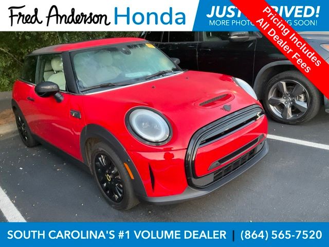 Chili Red 2023 MINI Cooper Hatchback Front-Wheel Drive 1-Speed Automatic