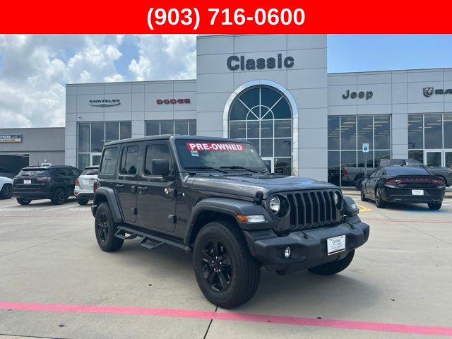 Crystal Metallic 2023 Jeep Wrangler SUV / Crossover Four-Wheel Drive 8-Speed Automatic