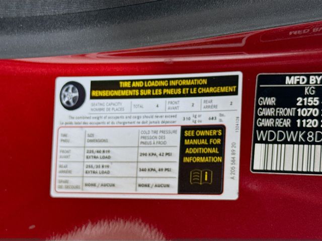 2019 Red Mercedes-Benz C-Class C 300 RWD Convertible