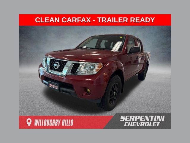 Cayenne Red Metallic 2019 Nissan Frontier SV V6 Crew Cab 4WD Pickup Truck Four-Wheel Drive 5-Speed Automatic Overdrive