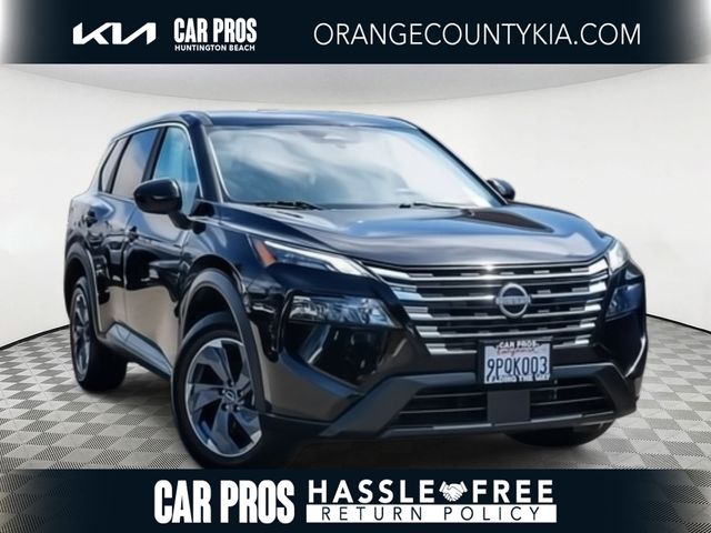 Super Black 2025 Nissan Rogue SUV / Crossover Front-Wheel Drive Continuously Variable Transmission