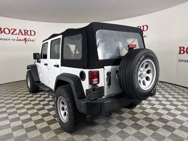 2016 Bright White Clearcoat Jeep Wrangler Unlimited Sport 4X4 SUV