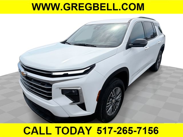 Summit White 2024 Chevrolet Traverse SUV / Crossover Front-Wheel Drive 8-Speed Automatic