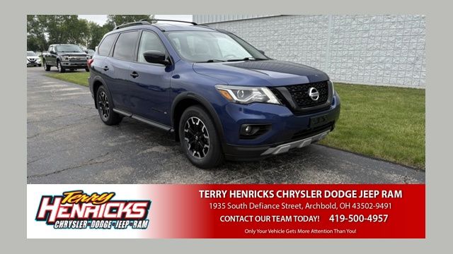 Caspian Blue Metallic 2020 Nissan Pathfinder SV 4WD SUV / Crossover Four-Wheel Drive Continuously Variable Transmission