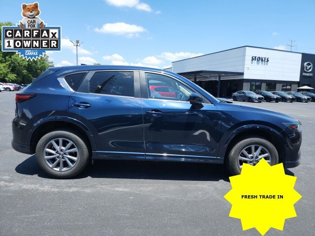 2025 Mazda CX-5 2.5 S Preferred Package Blue at Stokes Mazda