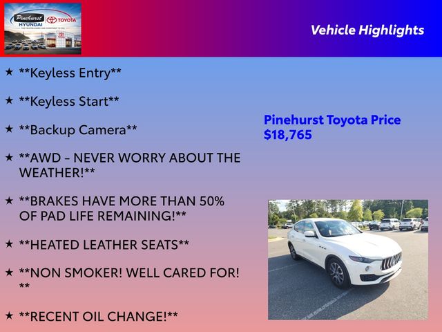 Used 2017 Maserati Levante SUV