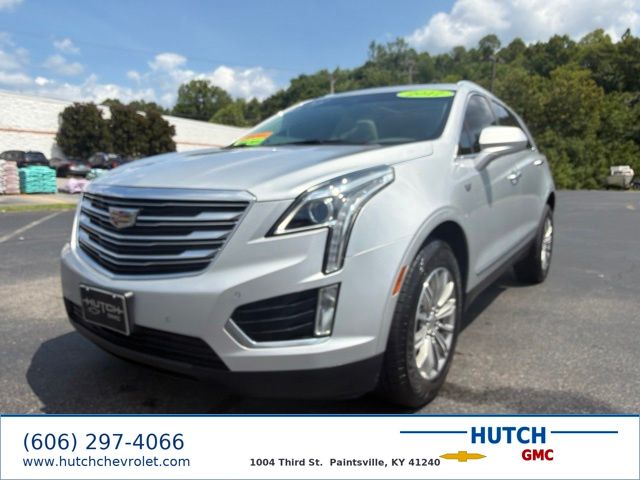 Radiant Silver Metallic 2017 Cadillac XT5 SUV / Crossover Four-Wheel Drive 8-Speed Automatic