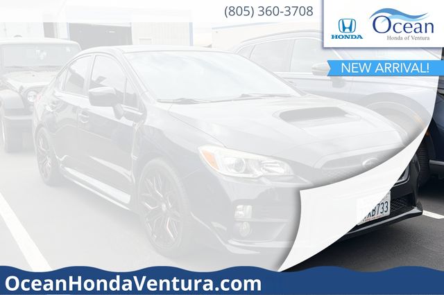 Crystal Black Silica 2017 Subaru WRX Sedan All-Wheel Drive 6-Speed Manual
