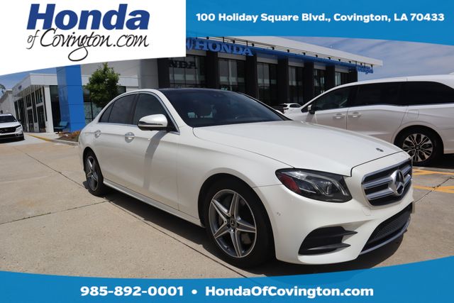 White 2019 Mercedes-Benz E-Class E 300 Sedan RWD Sedan Rear-Wheel Drive 9-Speed Automatic