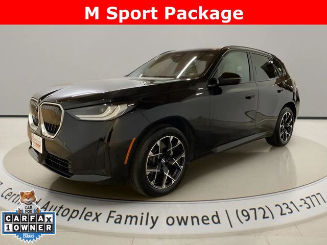 Black Sapphire Metallic 2025 BMW X3 30 xDrive SUV / Crossover All-Wheel Drive 8-Speed Automatic