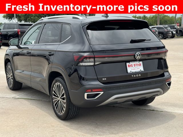 2025 Volkswagen Taos 1.5T SE Black at DeMontrond Automotive Group