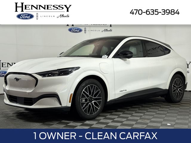 White Metallic 2025 Ford Mustang Mach-E SUV / Crossover All-Wheel Drive Automatic