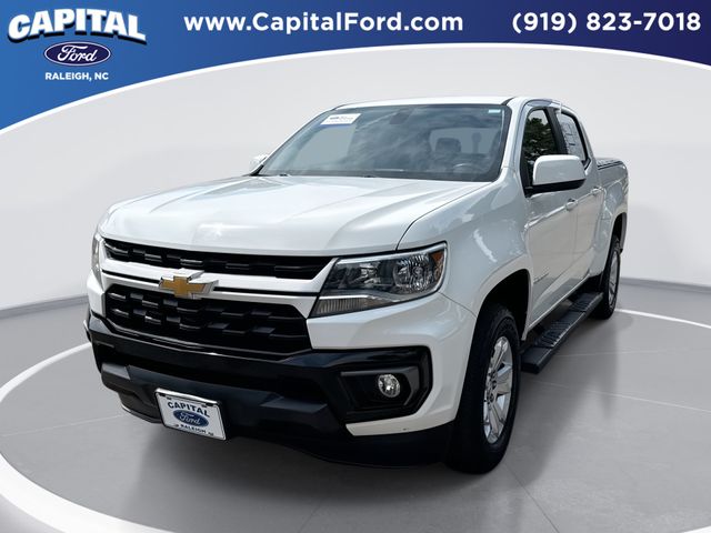 Summit White 2021 Chevrolet Colorado Pickup Truck 4X2 6-Speed Automatic