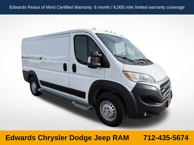 Bright White Clearcoat 2025 RAM ProMaster Van Front-Wheel Drive 9-Speed Automatic