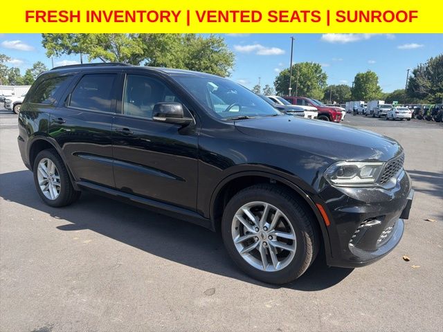 DB Black Clearcoat 2024 Dodge Durango GT Plus AWD SUV / Crossover All-Wheel Drive 8-Speed Automatic