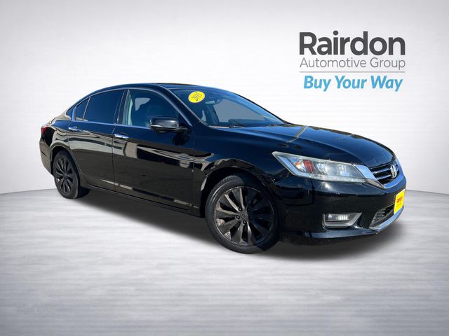 Crystal Black Pearl 2015 Honda Accord Sedan Front-Wheel Drive 6-Speed Automatic