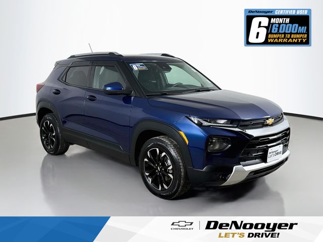 Blue 2022 Chevrolet Trailblazer SUV / Crossover Four-Wheel Drive 9-Speed Automatic