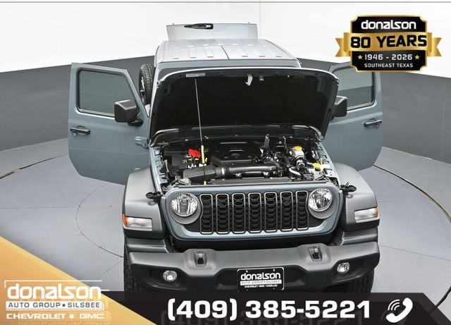 used 2025 Jeep Wrangler car, priced at $32,400