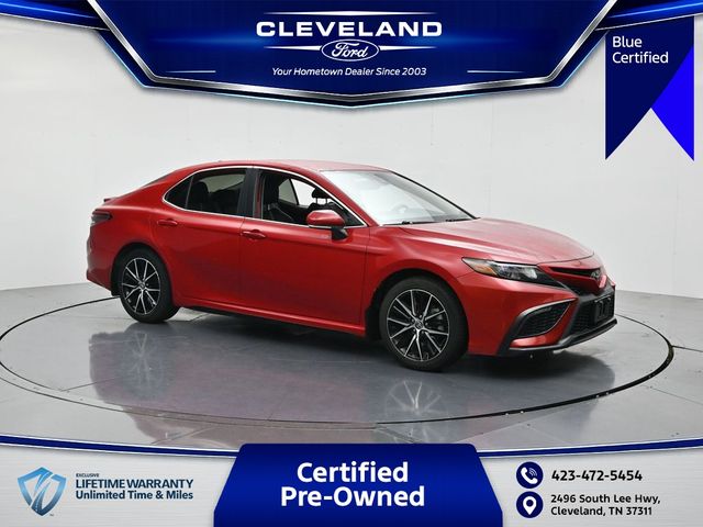 Red 2024 Toyota Camry Sedan Front-Wheel Drive 8-Speed Automatic
