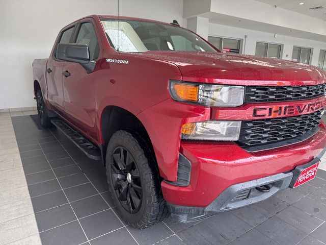 2020 Chevrolet Silverado 1500 Custom Red at Martin Chrysler Dodge Jeep Ram