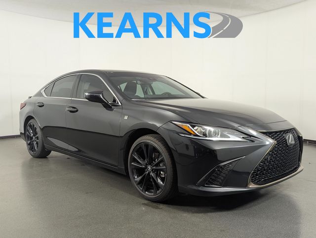Black 2025 Lexus ES Sedan Front-Wheel Drive 8-Speed Automatic