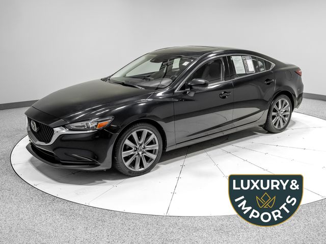 Jet Black Mica 2021 Mazda MAZDA6 Sedan Front-Wheel Drive 6-Speed Automatic