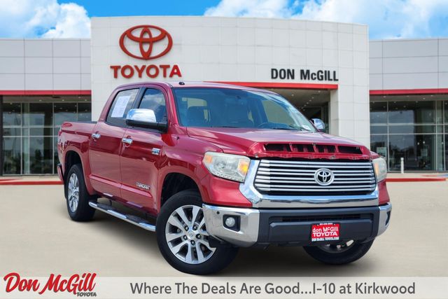 2017 Toyota Tundra Limited Red at DeMontrond Auto Country